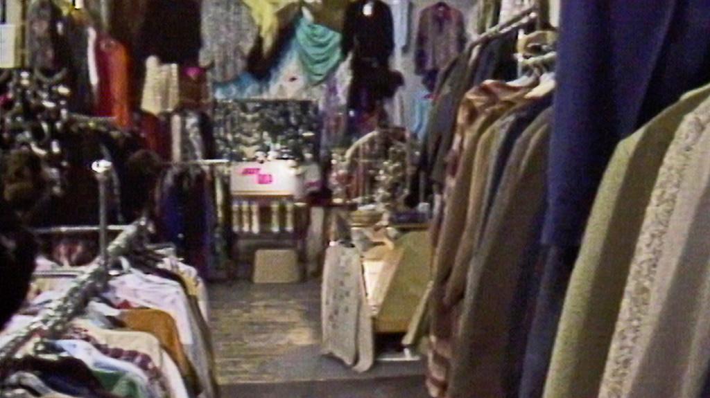 An independent vintage clothes retailer in Afflecks Palace, Manchester.