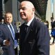 Gianni Infantino answers questions from journalists