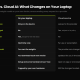 Comparison graphic, local AI on your laptop versus a cloud service