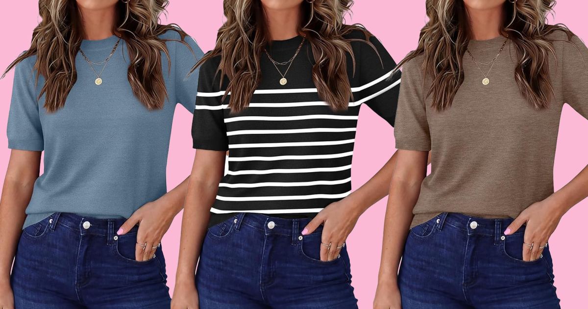 This Summer-to-Fall Amazon Top Looks and Feels Like Cashmere