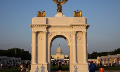 Groundbreaking for Trump's arch will begin soon, Burgum says