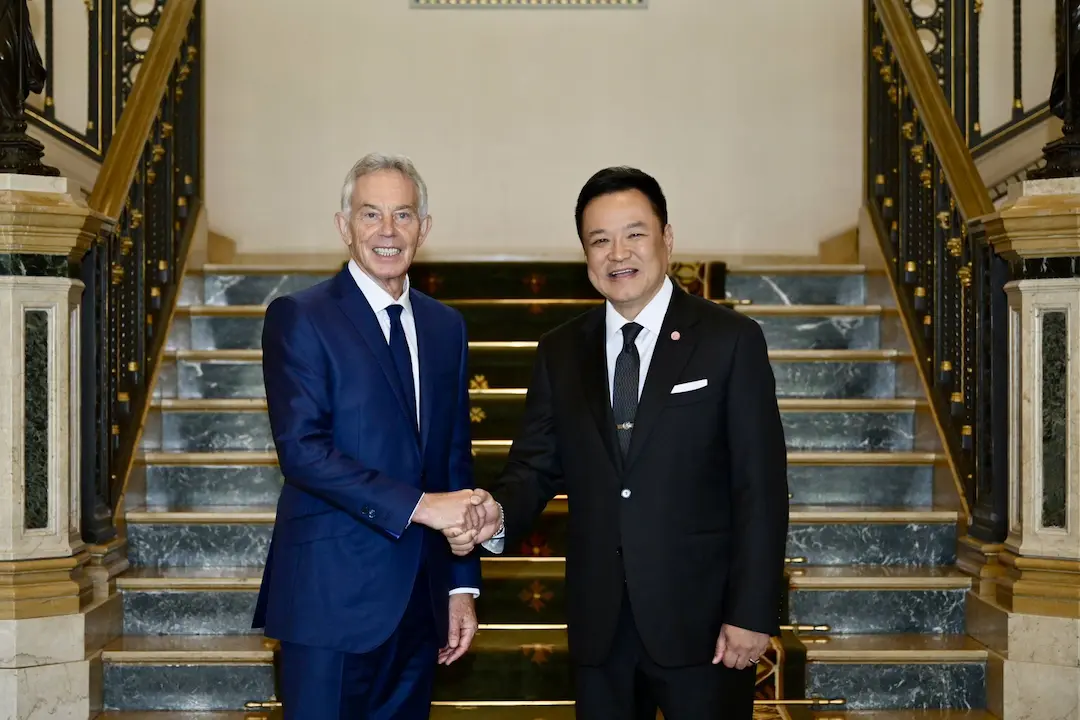 Anutin and Blair Talk About Thailand's Economic Transformation