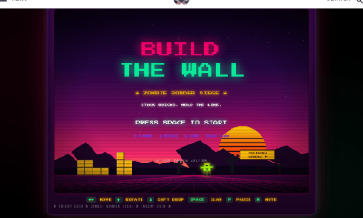 White House Removes ‘Build the Wall’ Game After Tetris Rebuke
