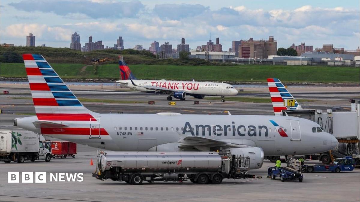 A view of the tarmac at LaGuardia Airport in New York City
