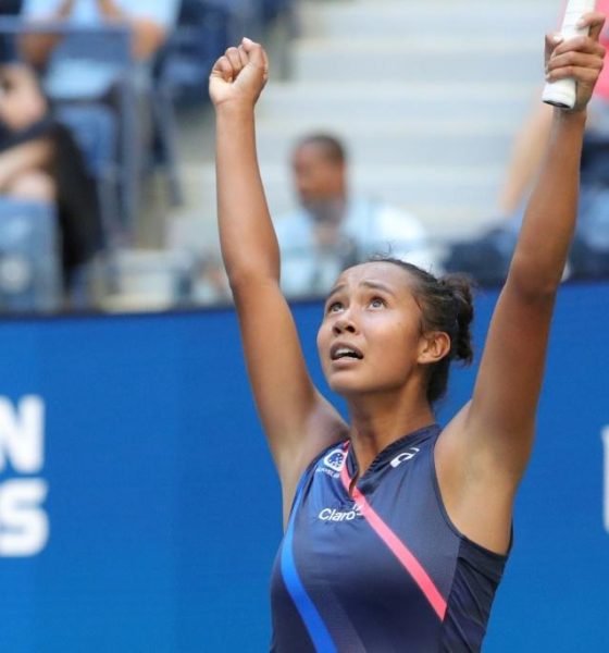 Canada's Leylah Fernandez advanced to the US Open semi-finals on Tuesday by defeating Ukraine's fifth-seeded Elina Svitolina