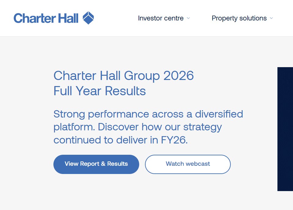Charter Hall Shares Jump 3.81% to $18.81 as Beaten-Down Property