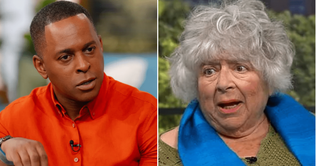 Andi Peters responds after Miriam Margolyes uses racist term to describe him