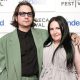 Luis Felber and Lena Dunham attend "Storytellers: Lena Dunham with Michelle Buteau" during the 2025 Tribeca Festival at Spring Studios on June 14, 2025 in New York City.