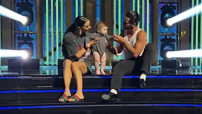 ‘DWTS’ Pros Val and Jenna Brought Son Rome to Season 32 Premiere