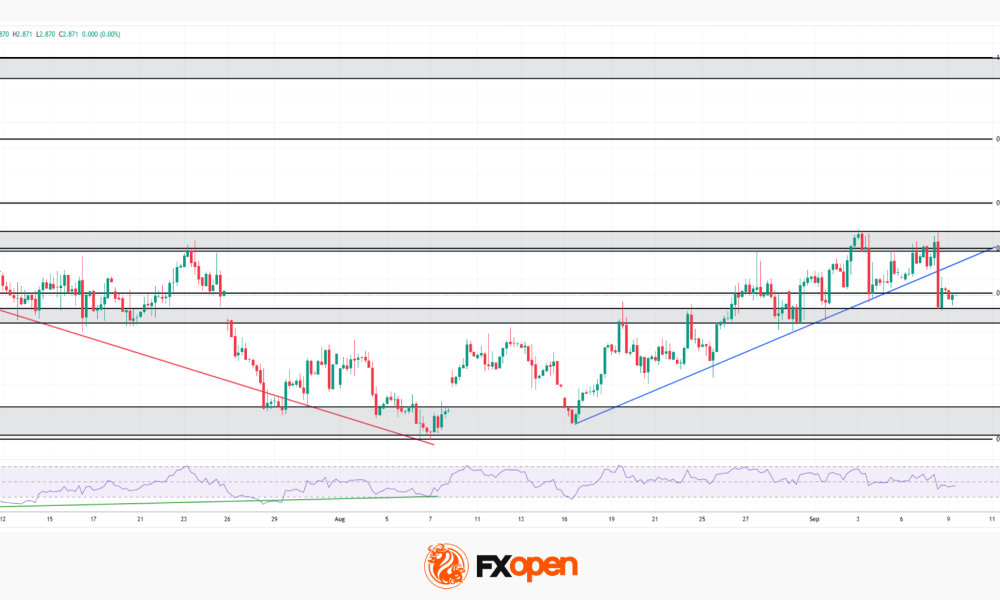 XNG/USD Analysis: Geopolitical Risk Meets a Fading Uptrend