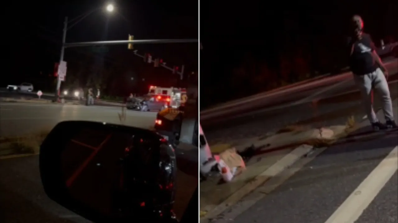 DoorDash customer goes viral after picking up order at driver's crash scene