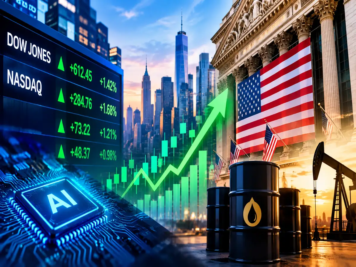 US Stock Market Today | Live: US stock futures climb as AI shares rally and crude prices ease