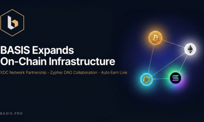 BASIS.pro Expands On-Chain Infrastructure with XDC Network Partnership and Zypher DAO as Auto Earn Goes Live