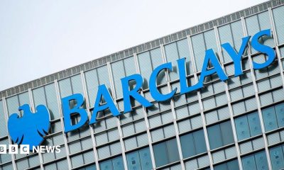 Barclays Corporate Banking headquarters offices at Canary Wharf financial district