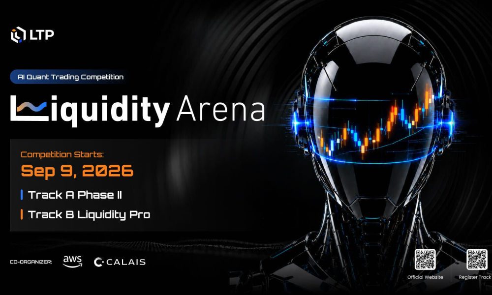Liquidity Arena 2026 Enters Dual-Track Main Competition on September 9, Bringing AI Agents and Professional Quant Traders Into One Live Trading Arena