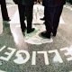Floor at CIA lobby in Virginia