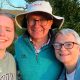 Sarah and Geoff Moorhouse with their daughter Poppy