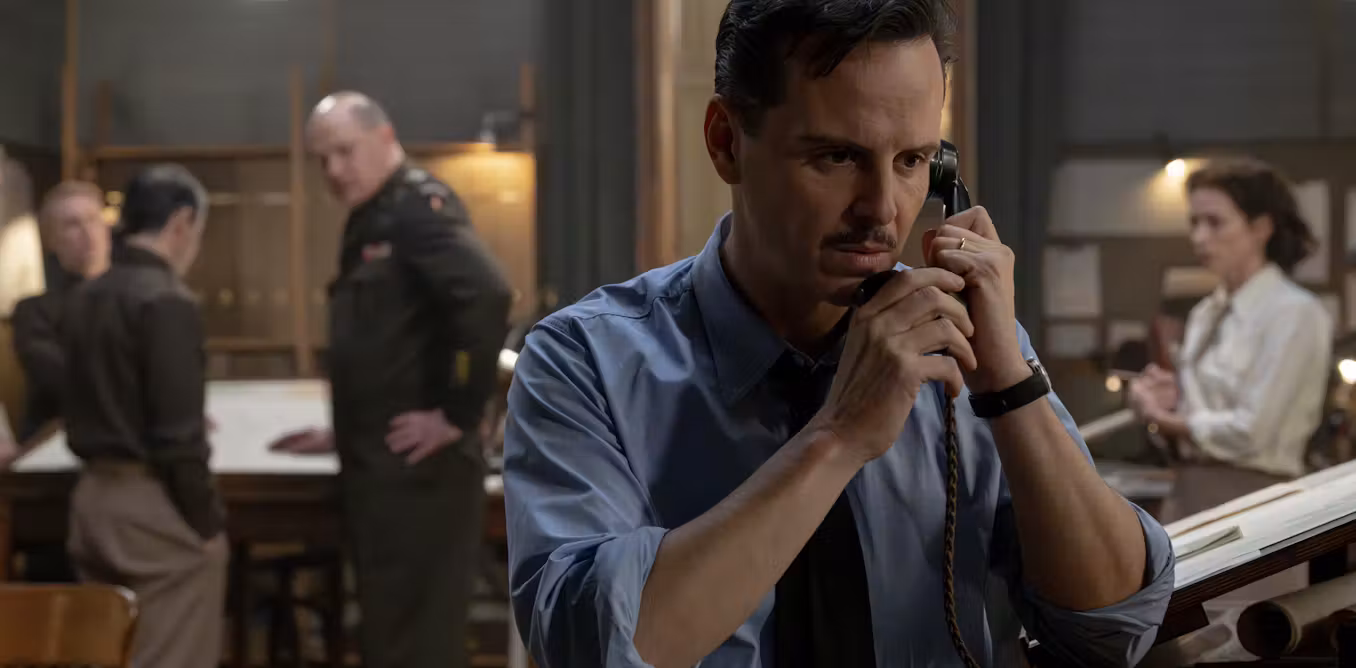 Andrew Scott excels in D-day drama that gets caught between history and Hollywood