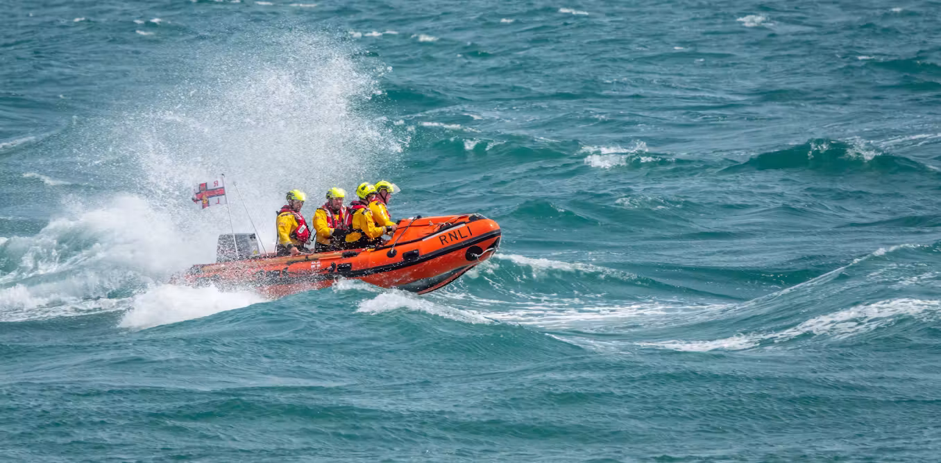 Why far-right protesters target non-political groups like lifeboat volunteers