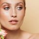 Flowers beauty makeup