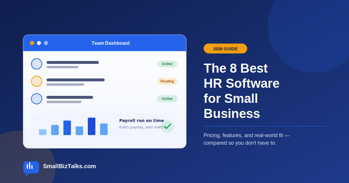hr software for small business