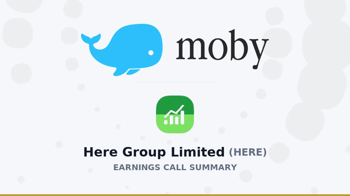 Here Group Limited Q4 2026 Earnings Call Summary