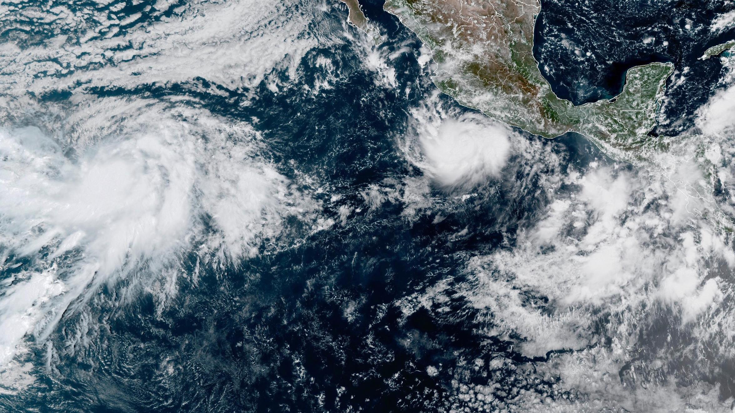 Hurricane Polo Intensifies Off Mexico’s Coast