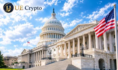 UE crypto banner.