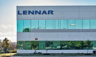Lennar office building exterior in Houston, TX.