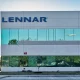 Lennar office building exterior in Houston, TX.