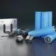 Lithium - ion batteries , metallic lithium and element symbol. 3d illustration.