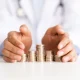 The doctor protects the savings