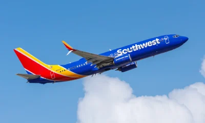 Southwest Airlines Boeing 737-800 airplane at Fort Lauderdale Airport in the United States