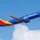 Southwest Airlines Boeing 737-800 airplane at Fort Lauderdale Airport in the United States