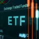 ETF - Exchange-traded fund, investment, stock market.