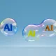 AI bubble concept. The text
