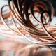 Twisted Copper Wire in Industrial Environment