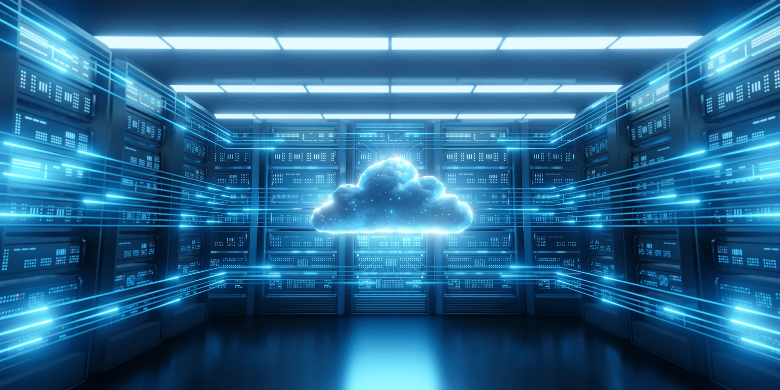 Cloud Computing Data Center with Digital Network Lines