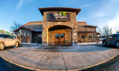 Fisheye View Olive Garden Restaurant