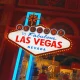 Bem-vindo à réplica de placas fabulosas de Las Vegas dentro da loja de souvenirs na Las Vegas Strip, Nevada, EUA
