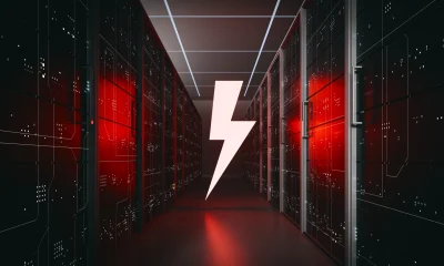 Electric Power in Modern Data Center Corridor