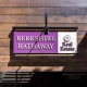Berkshire Hathaway real estate sign in Vail, Colorado