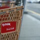 TJ Maxx Logo on Shopping Cart