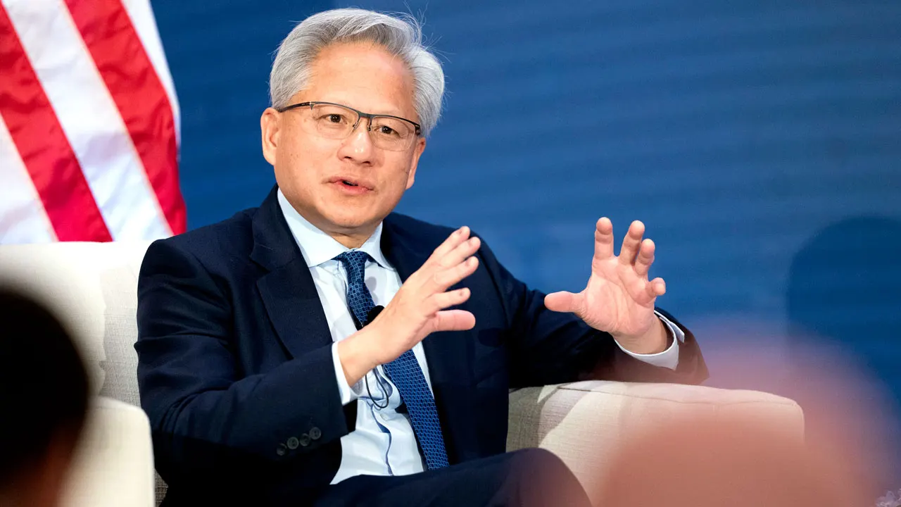 Nvidia CEO calls for AI safety testing, projects chip sales to double at Scottish summit