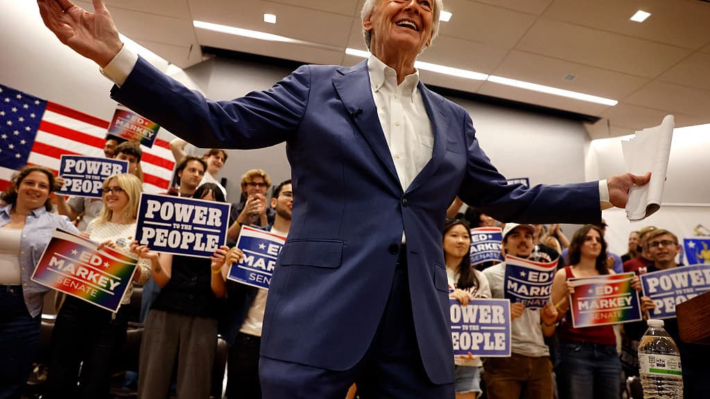 80-Year-Old Sen. Ed Markey Holds Off Younger Challenger in Democratic Primary