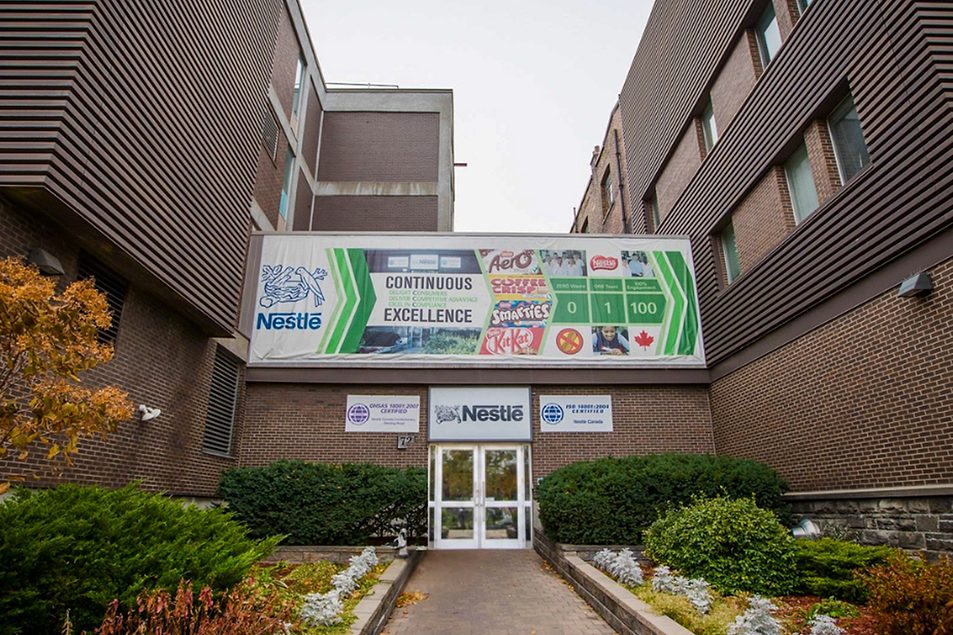 Nestle Canada expands Toronto confectionery facility