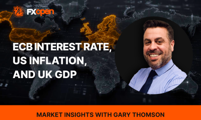Weekly Market Insights with Gary Thomson: ECB Interest Rate, US Inflation, and UK GDP