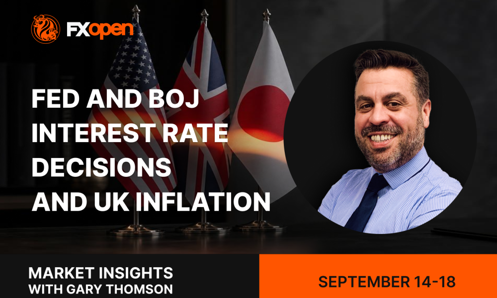 Weekly Market Insights with Gary Thomson: Fed and BoJ Interest Rate Decisions and UK Inflation