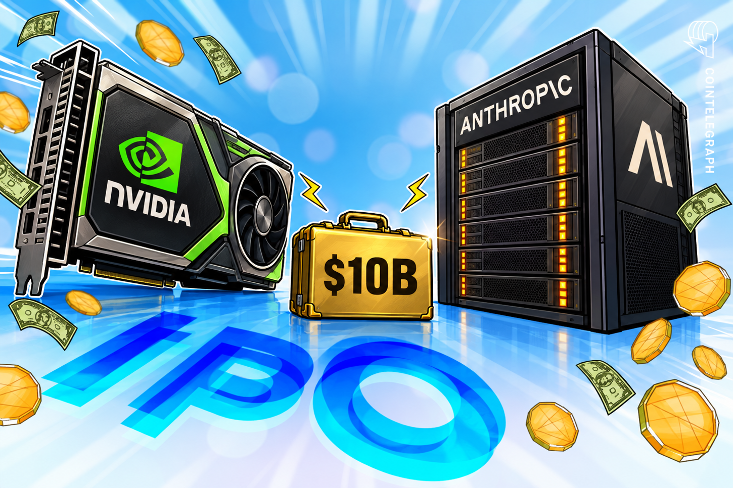 Nvidia eyes $10B investment in Anthropic IPO