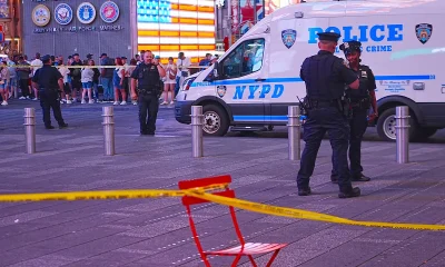 Bank of America VP killed in Times Square stabbing attack